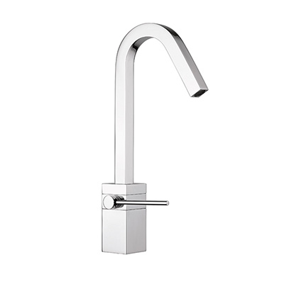 Gooseneck. CUBE Swivel Mixer Tap PL523